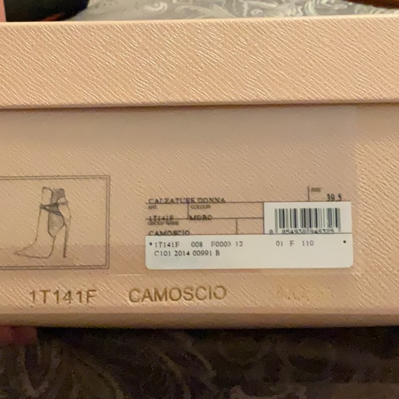 Prada Brown Suede ankle boots - Picture 6 of 7